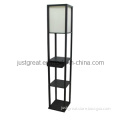 Wood Home Floor Lamp with Drawer for Hotel Decoration (JG-FLW0058)